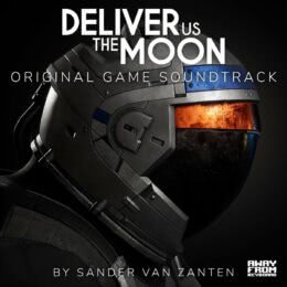 Обложка к диску с музыкой из игры «Deliver Us the Moon»