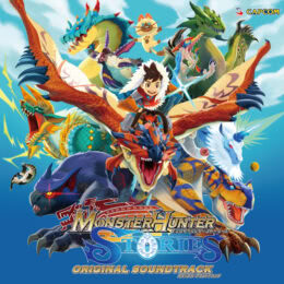 Обложка к диску с музыкой из игры «Monster Hunter Stories»