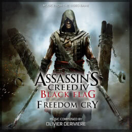 Обложка к диску с музыкой из игры «Assassin's Creed IV: Black Flag - Freedom Cry»