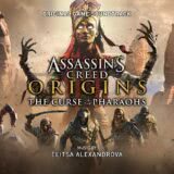 Маленькая обложка диска c музыкой из игры «Assassin's Creed Origins: The Curse of the Pharaohs»