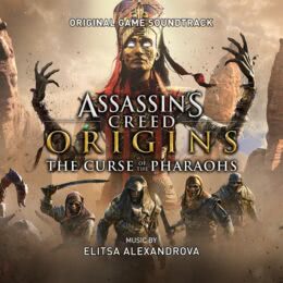 Обложка к диску с музыкой из игры «Assassin's Creed Origins: The Curse of the Pharaohs»
