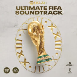 Обложка к диску с музыкой из игры «FIFA23: Ultimate FIFA Soundtrack»