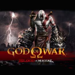 Обложка к диску с музыкой из игры «God of War: Blood and Metal»