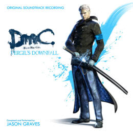 Обложка к диску с музыкой из игры «DmC: Devil May Cry - Vergil's Downfall»