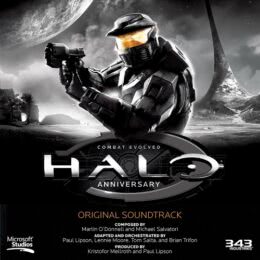 Обложка к диску с музыкой из игры «Halo: Combat Evolved Anniversary»