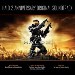 Обложка к диску с музыкой из игры «Halo 2: Anniversary»