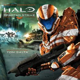 Обложка к диску с музыкой из игры «Halo: Spartan Strike»