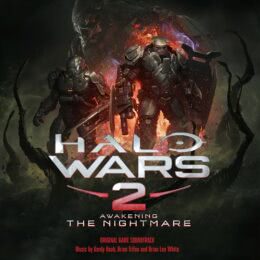 Обложка к диску с музыкой из игры «Halo Wars 2: Awakening the Nightmare»
