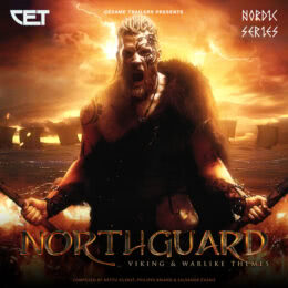 Обложка к диску с музыкой из сборника «Northguard - Viking & Warlike Themes»