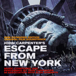 Обложка к диску с музыкой из фильма «Побег из Нью-Йорка»