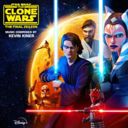 Обложка к диску с музыкой из сериала «Звездные войны: Войны клонов (7 сезон, Episodes 9-12)»