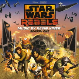 Обложка к диску с музыкой из сериала «Звёздные войны: Повстанцы (1 сезон)»