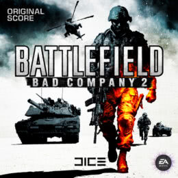 Обложка к диску с музыкой из игры «Battlefield: Bad Company 2»