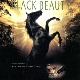 Обложка к диску с музыкой из фильма «Черный красавец»
