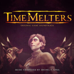 Обложка к диску с музыкой из игры «Timemelters»