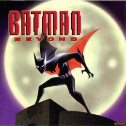 Обложка к диску с музыкой из сериала «Бэтмен будущего»