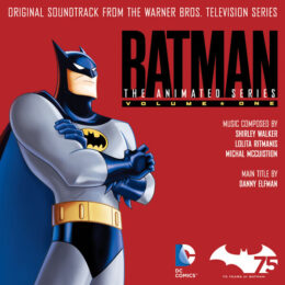 Обложка к диску с музыкой из сериала «Бэтмен (Volume 1)»