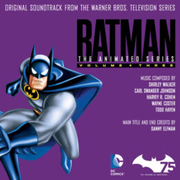 Обложка к диску с музыкой из сериала «Бэтмен (Volume 3)»