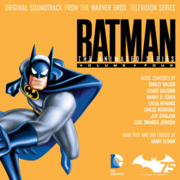 Обложка к диску с музыкой из сериала «Бэтмен (Volume 4)»