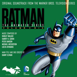 Обложка к диску с музыкой из сериала «Бэтмен (Volume 6)»