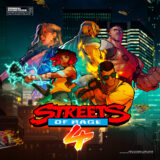 Маленькая обложка диска c музыкой из игры «Streets of Rage 4»