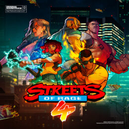 Обложка к диску с музыкой из игры «Streets of Rage 4»