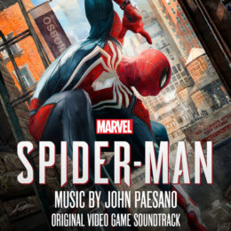 Обложка к диску с музыкой из игры «Marvel's Spider-Man»