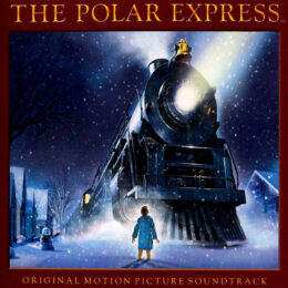 Обложка к диску с музыкой из мультфильма «Полярный экспресс»