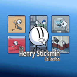 Обложка к диску с музыкой из игры «The Henry Stickmin Collection»