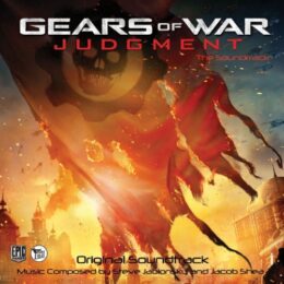 Обложка к диску с музыкой из игры «Gears of War: Judgment»