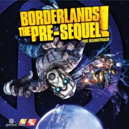 Обложка к диску с музыкой из игры «Borderlands: The Pre-Sequel!»