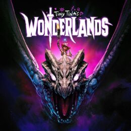 Обложка к диску с музыкой из игры «Tiny Tina's Wonderlands»