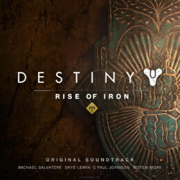 Обложка к диску с музыкой из игры «Destiny: Rise of Iron»
