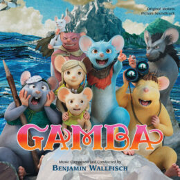 Обложка к диску с музыкой из мультфильма «Гамба в 3D»
