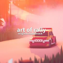 Обложка к диску с музыкой из игры «Art of Rally»