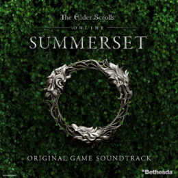 Обложка к диску с музыкой из игры «The Elder Scrolls Online: Summerset»