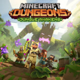 Маленькая обложка диска c музыкой из игры «Minecraft Dungeons: Jungle Awakens»