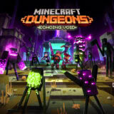 Маленькая обложка диска c музыкой из игры «Minecraft Dungeons: Echoing Void»