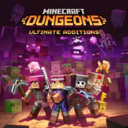 Обложка к диску с музыкой из игры «Minecraft Dungeons: Ultimate Additions»