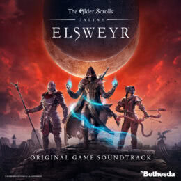 Обложка к диску с музыкой из игры «The Elder Scrolls Online: Elsweyr»