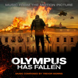 Обложка к диску с музыкой из фильма «Падение Олимпа»