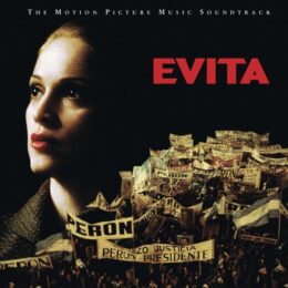 Обложка к диску с музыкой из фильма «Эвита»