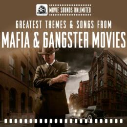 Обложка к диску с музыкой из сборника «Greatest Themes & Songs from Mafia and Gangster Movies»