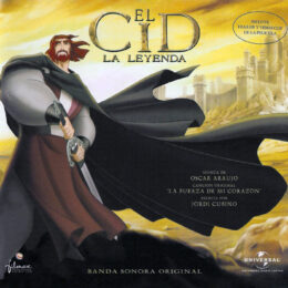 Обложка к диску с музыкой из мультфильма «Легенда о рыцаре»