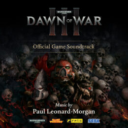 Обложка к диску с музыкой из игры «Warhammer 40000: Dawn of War 3»