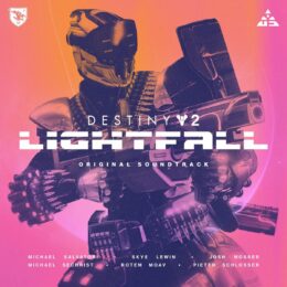 Обложка к диску с музыкой из игры «Destiny 2: Lightfall»