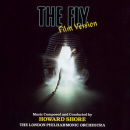 Обложка к диску с музыкой из фильма «Муха»