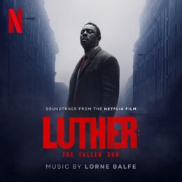 Обложка к диску с музыкой из фильма «Лютер: Павшее солнце»