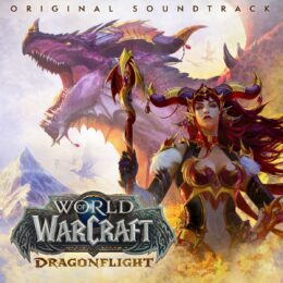 Обложка к диску с музыкой из игры «World of Warcraft: Dragonflight»