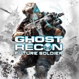 Обложка к диску с музыкой из игры «Tom Clancy's Ghost Recon: Future Soldier»